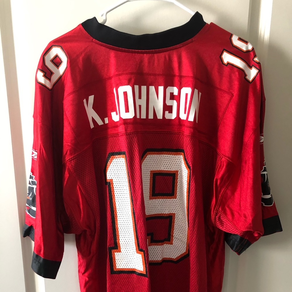 Keyshawn Johnson Tampa Bay Buccaneers Jersey sz L